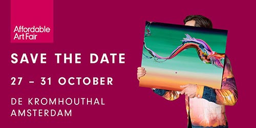 Affordable Art Fair in De Kromhouthal Amsterdam van 27-31 oktober 2021