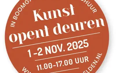 Elly de Jong opent deuren tijdens KunstOpentDeuren op 1 en 2 november 2025